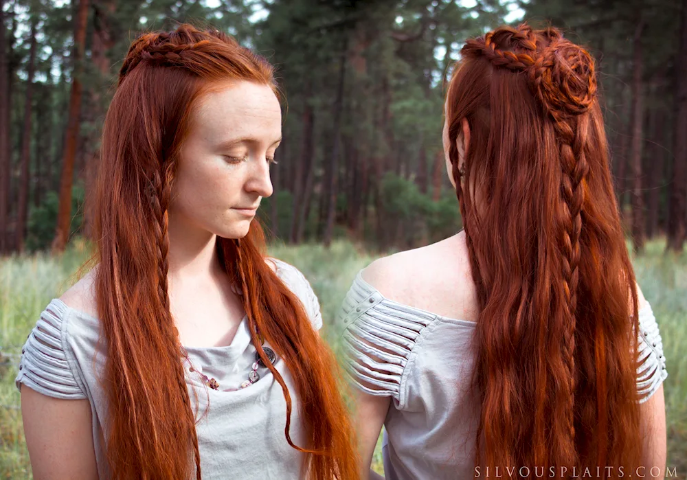 Red braids