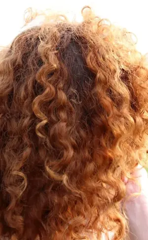 Red curls
