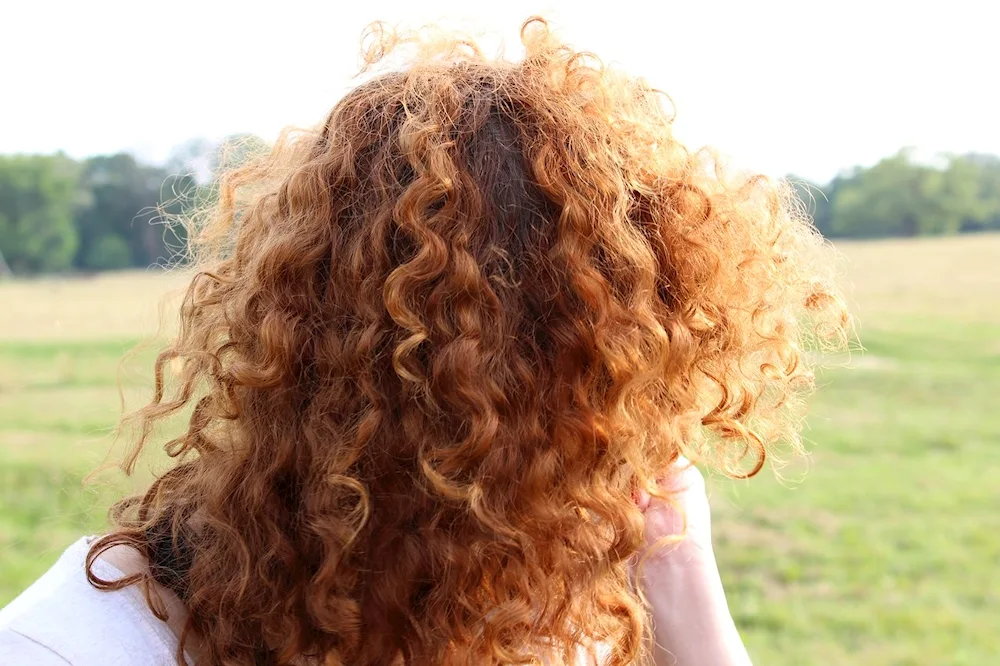 Girl with red hair