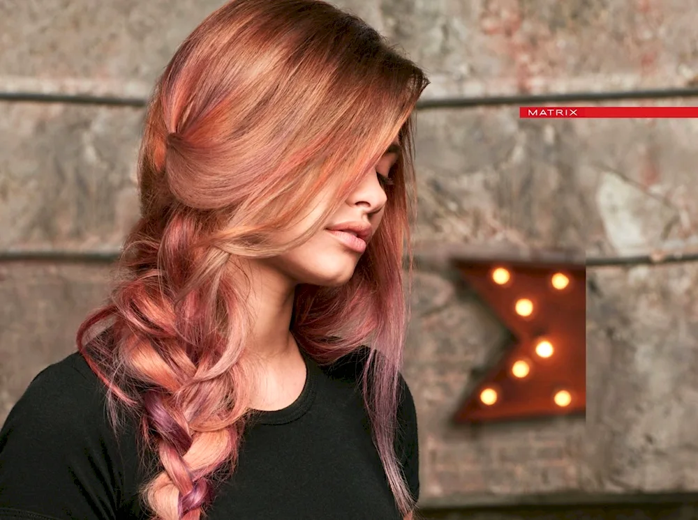 Red hair colour