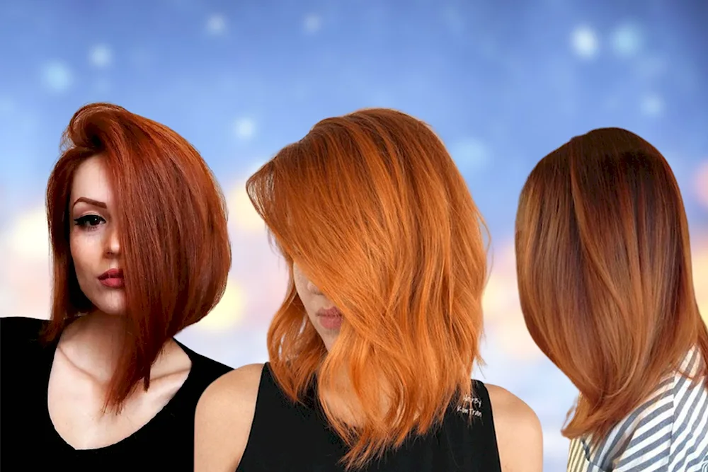 Long bob straight cut