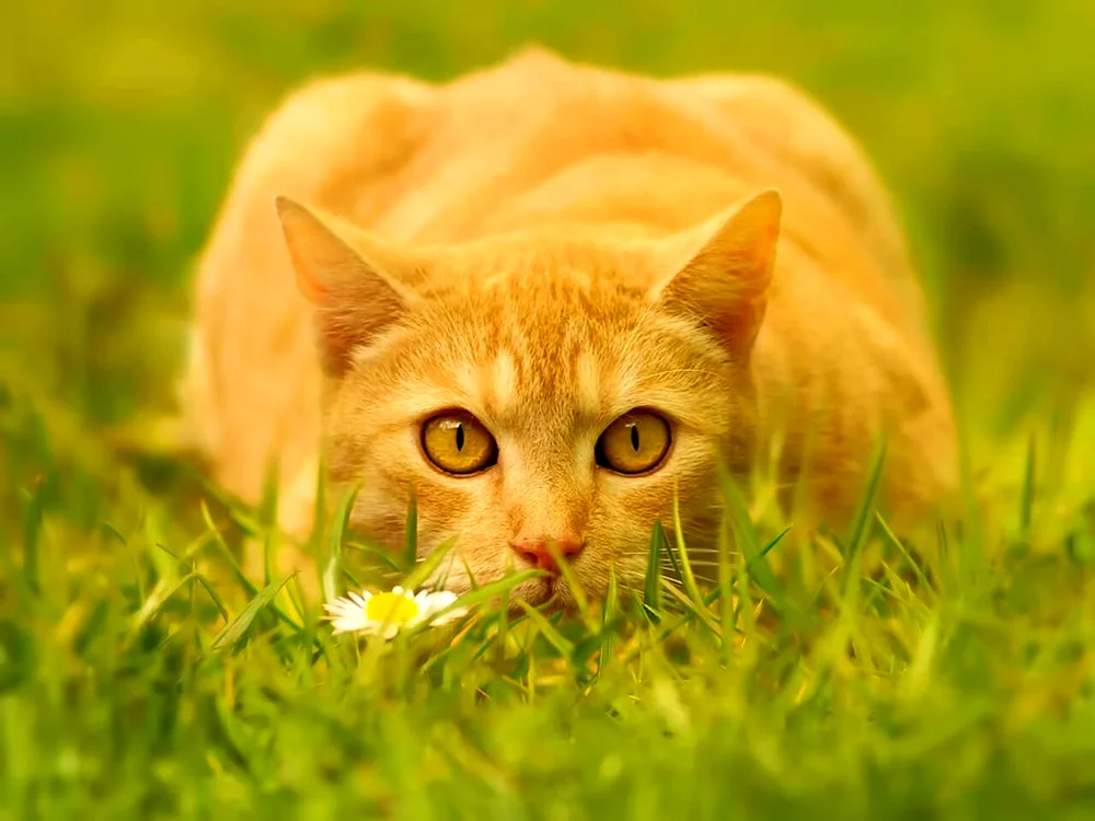 Yellow cat