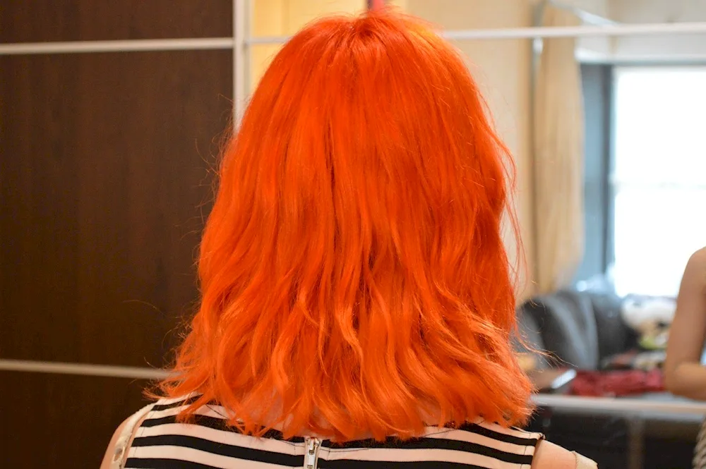 Garnier colour red hair colour