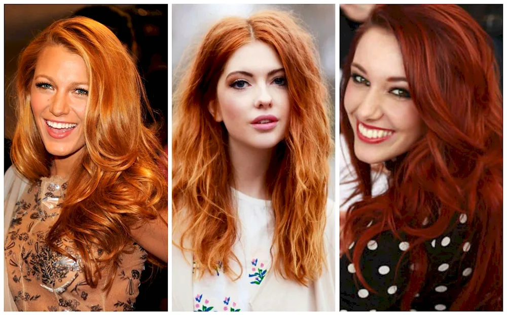 Megan Prescott in red hair colour