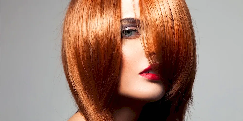 Red hair colour