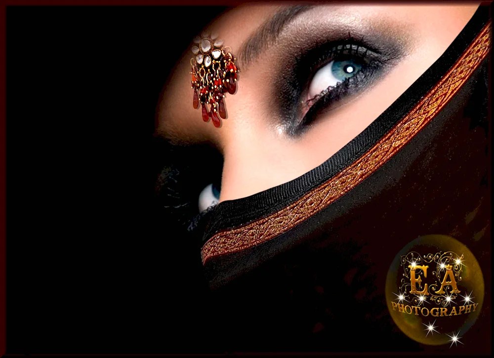 Sabina Baisakova Oriental eyes