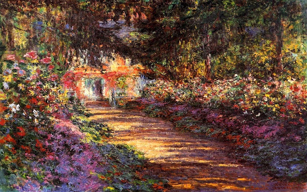 Claude Monet's garden in Giverny
