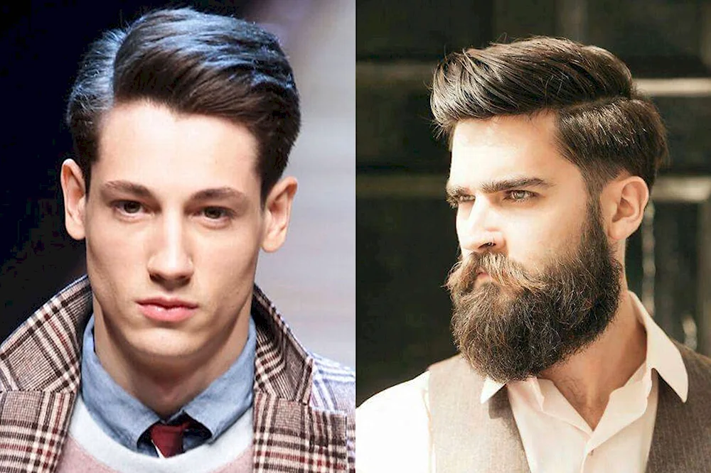 Side part with undercut