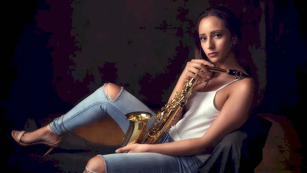 Saxophonist Anastasia Matussevich