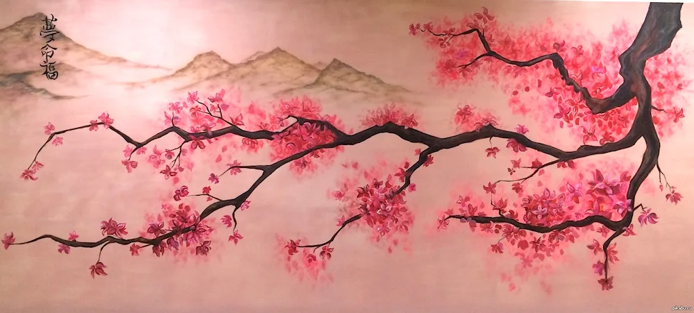 Sakura drawing