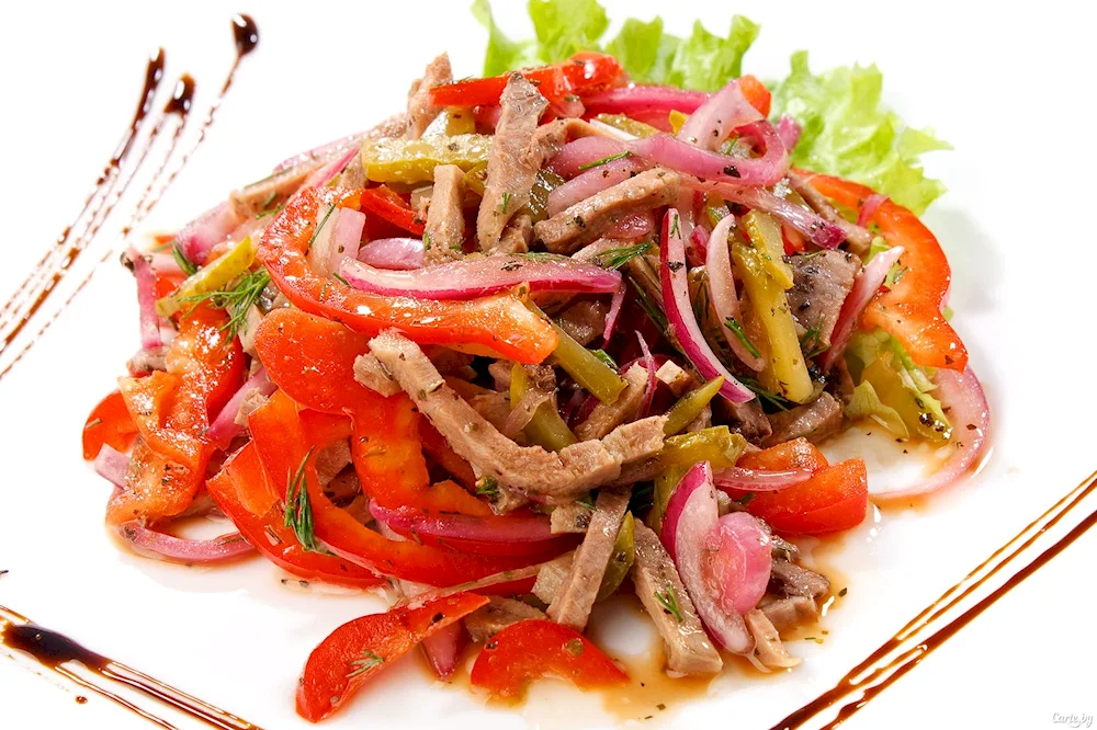 Salad with vegetables