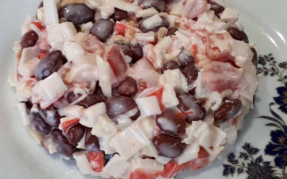 Salad with beans