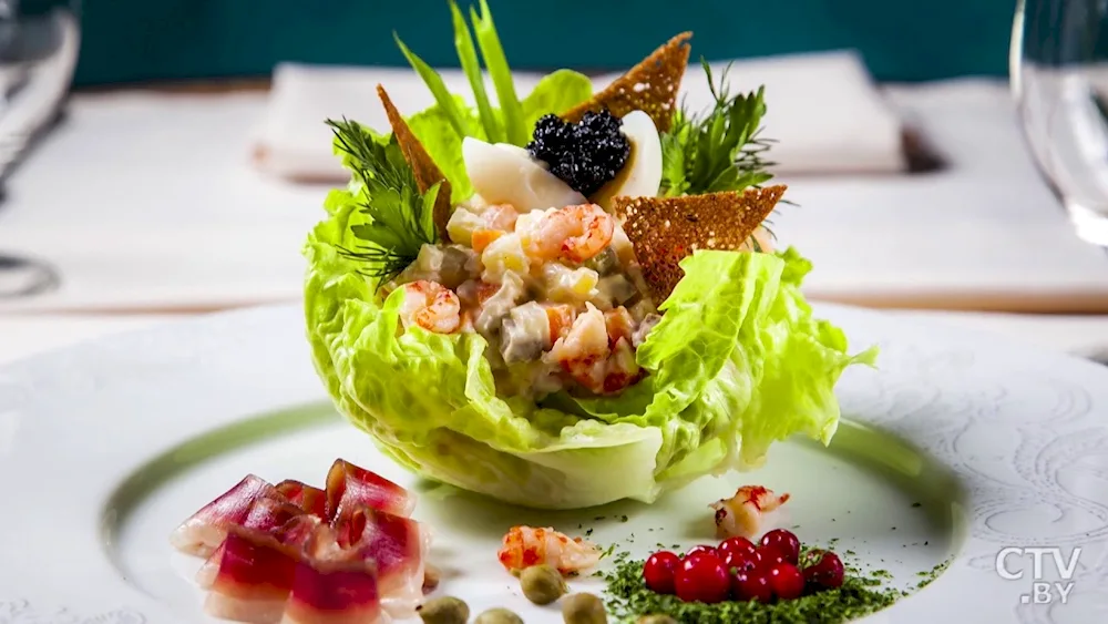 Olivier with avocado
