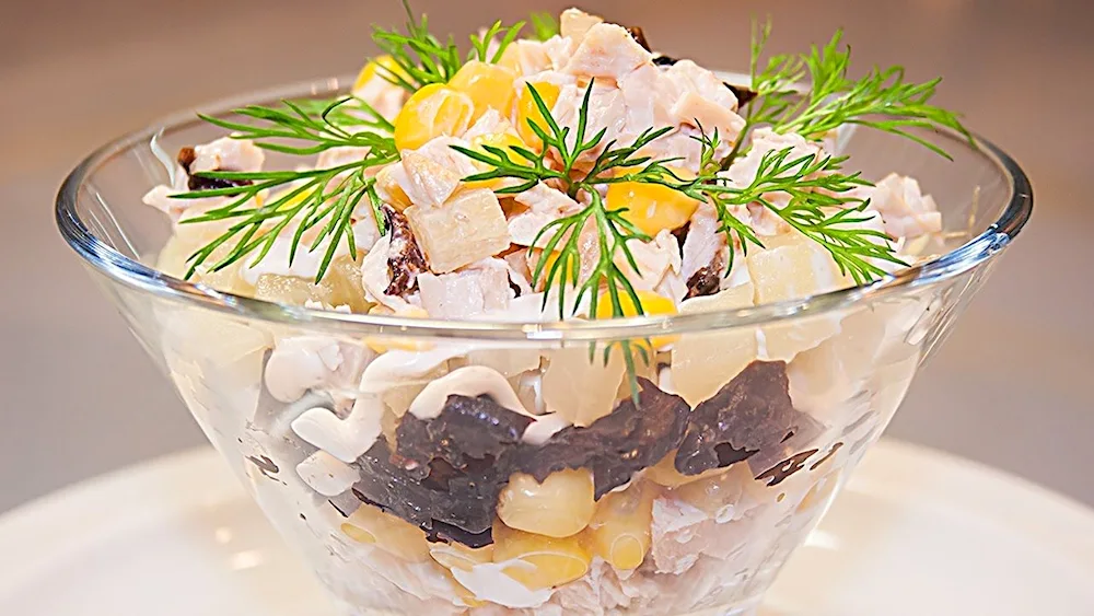 Salad in a cremains
