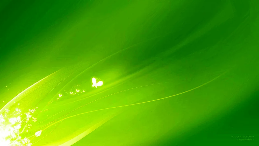 Green background