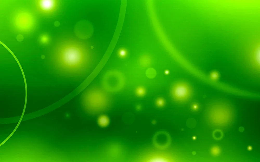 Green presentation background