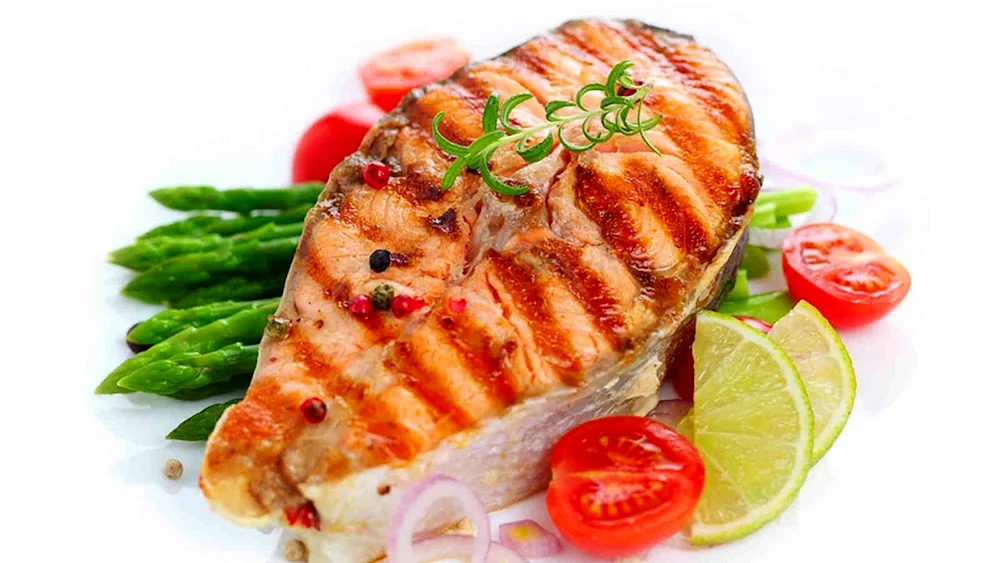 Seabass fillet with grilled vegetables