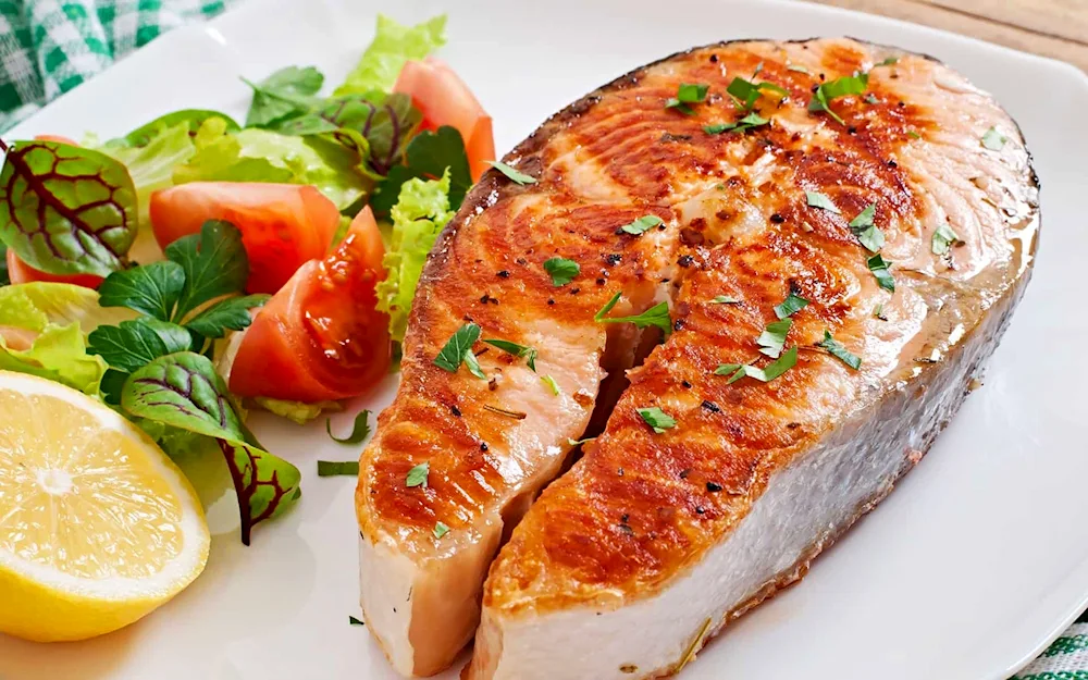 Salmon fish