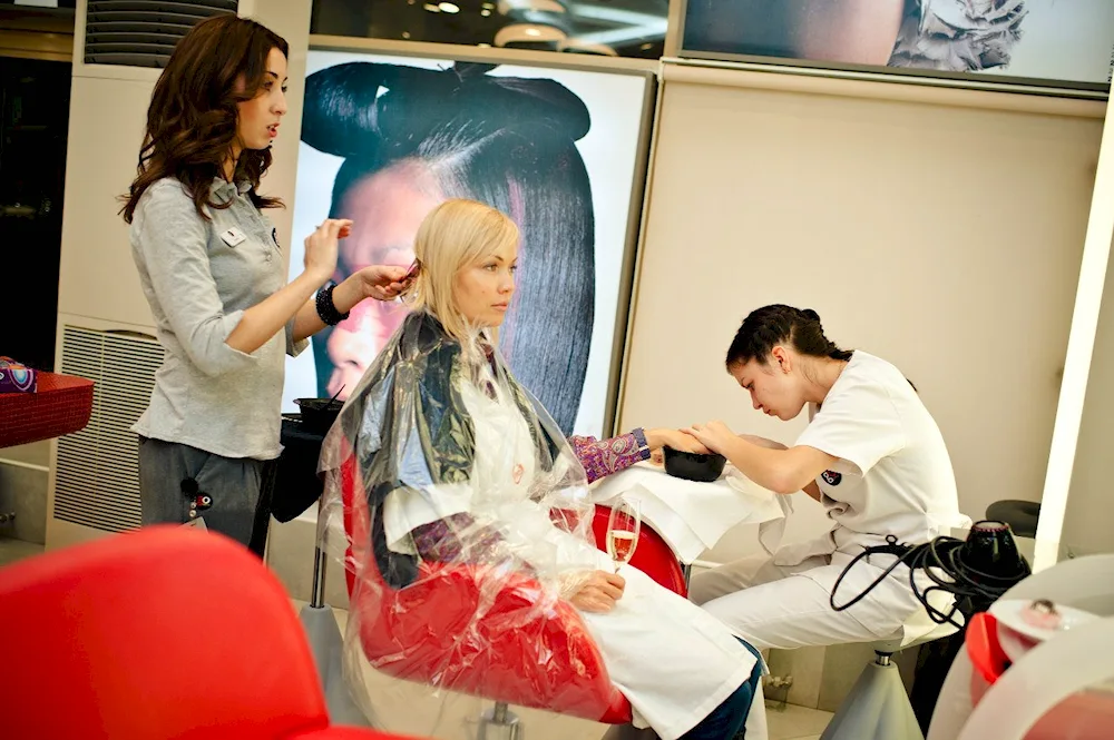 Aldo Coppola beauty parlour Moscow