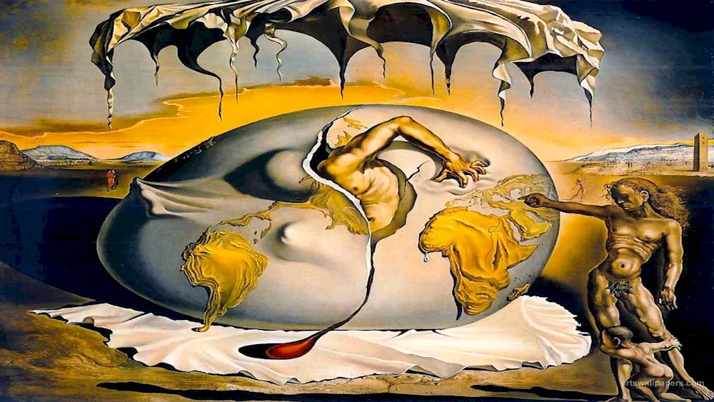 Salvador Dalí ‘swans reflected in elephants’ 1937