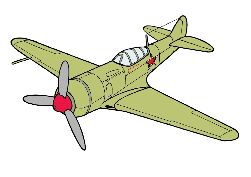 Spitfire art plane
