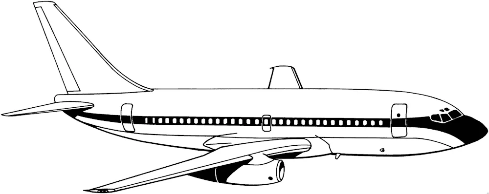 Aircrafts. Colouring