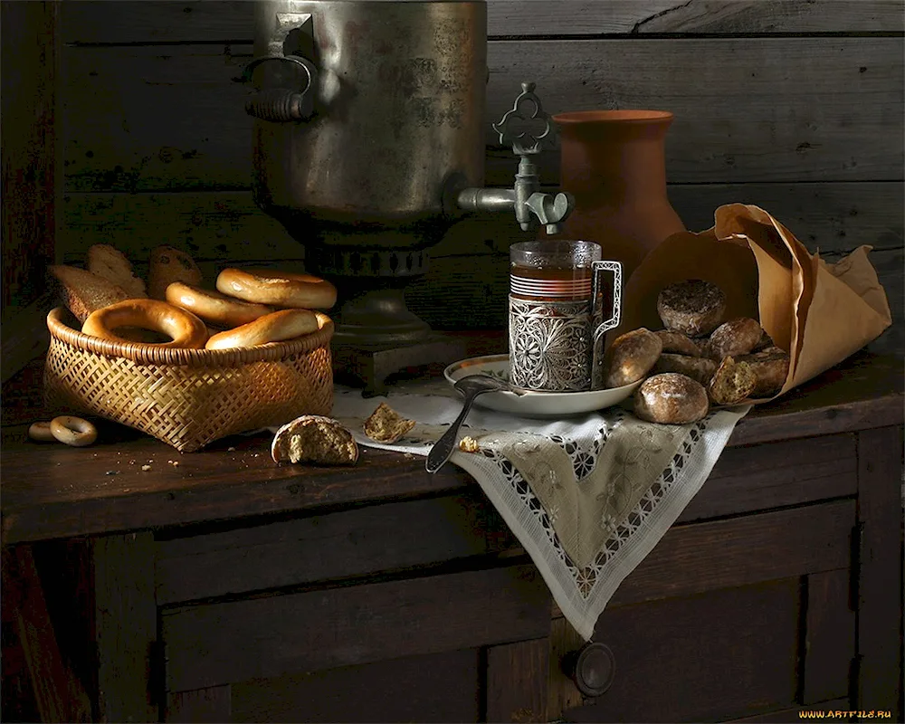 Samovar still life Batarshin