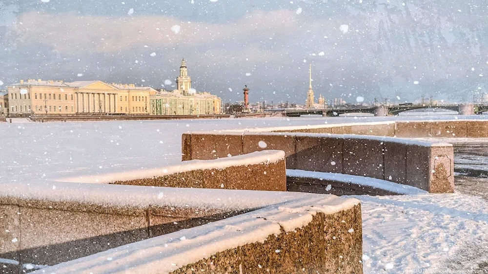 Petersburg in winter