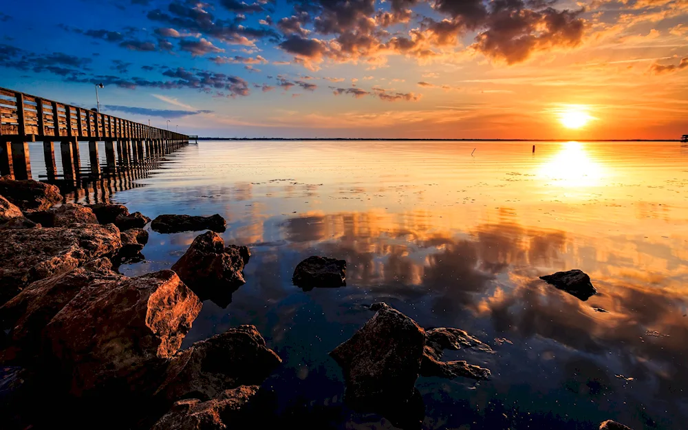 Beautiful sunrise