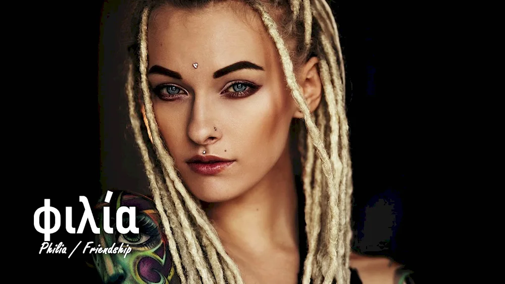 De dreadlocks Afro braids