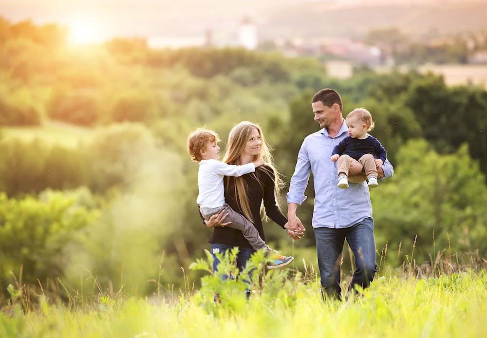 Happy family