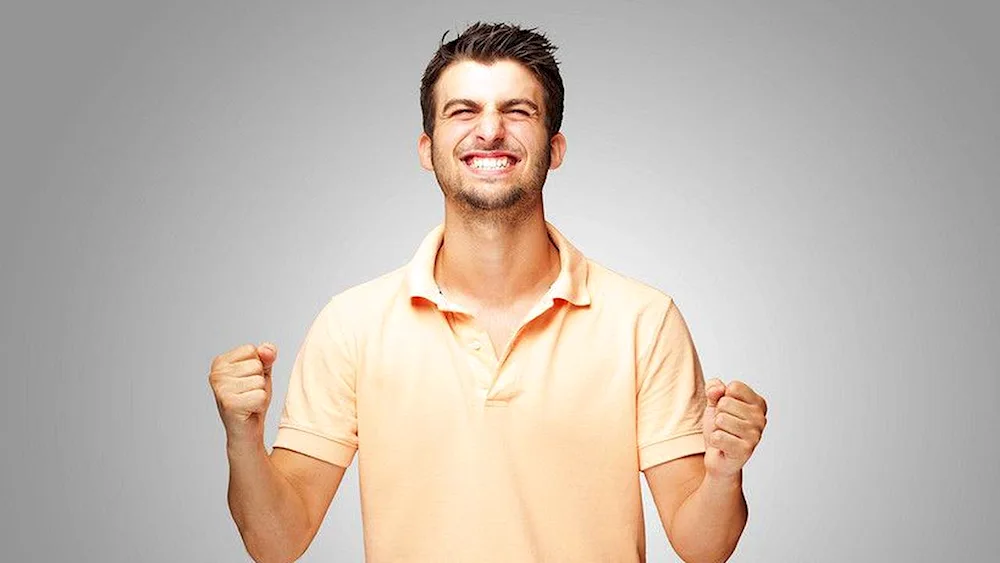 Happy men