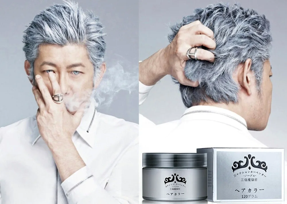 Tinting grey hair