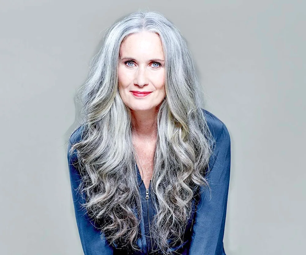 Sarah Harris Grey hair