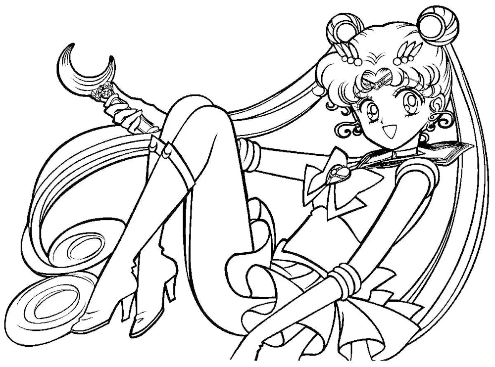 Sailormoon colouring
