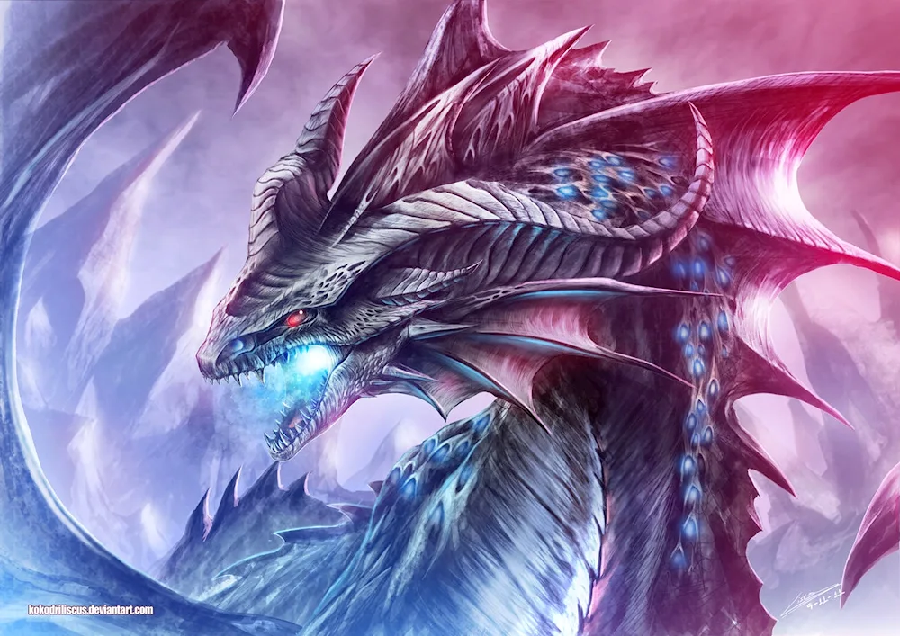 Pictures on the desktop dragons