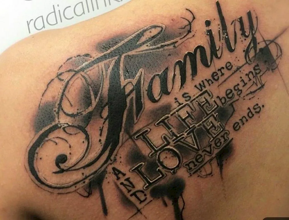 Family tattoos for men