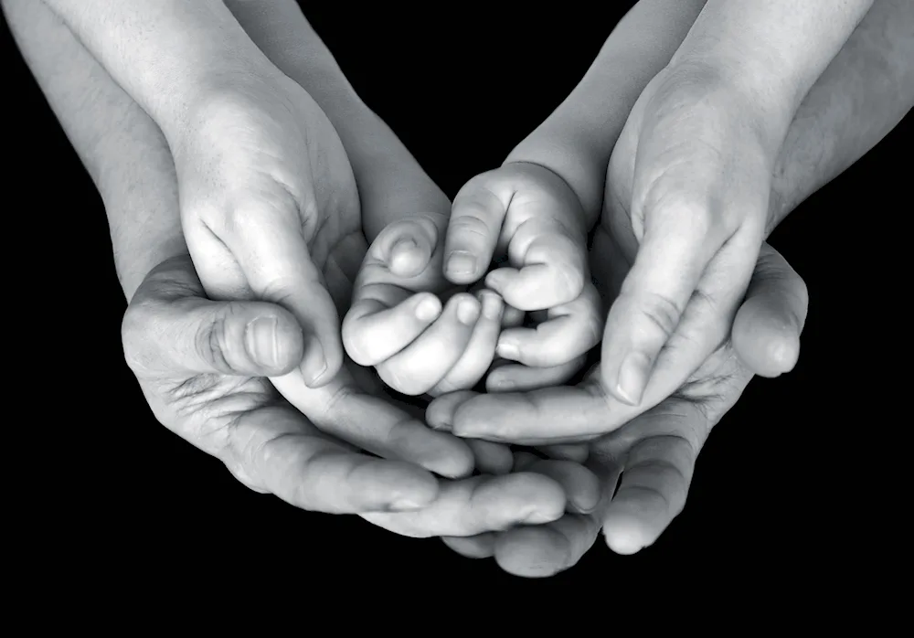 Child in arms