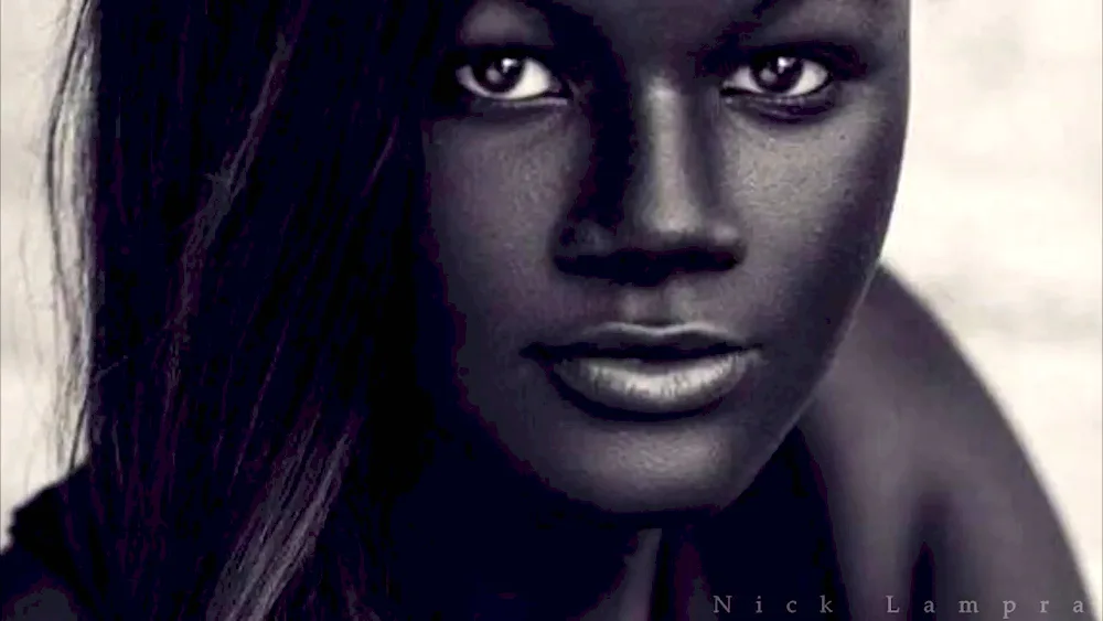 Senegalese model Hoodia Diop