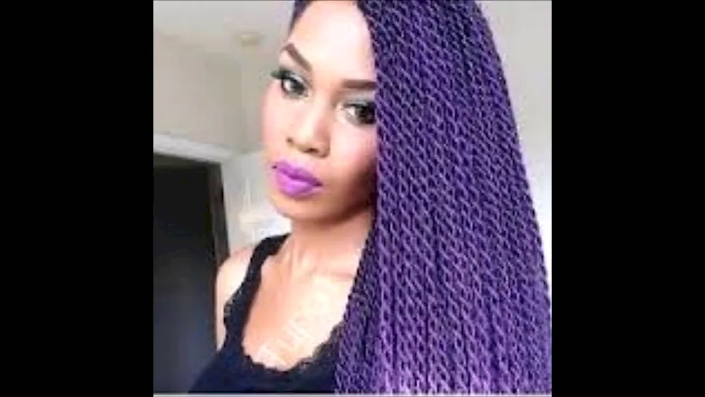 Senegalese gradient braids