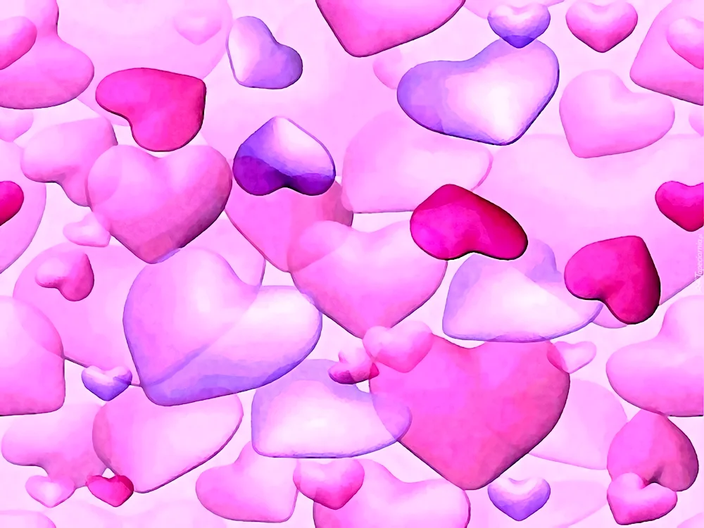 Hearts background