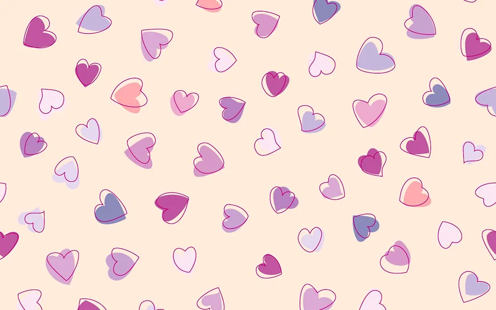 Hearts background