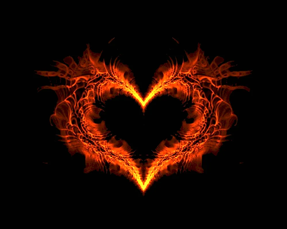 Fiery heart