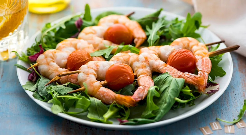 Shrimp scampi