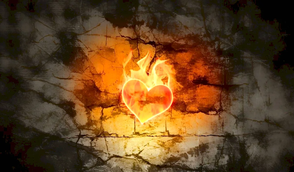 Fiery heart