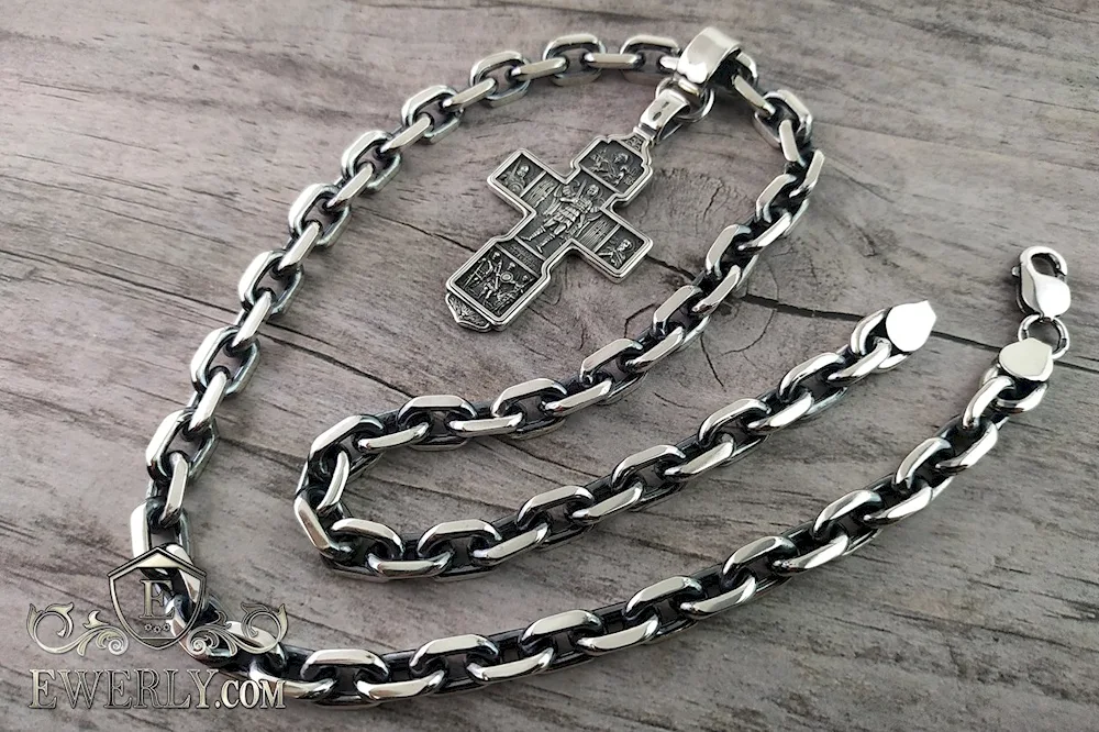 Achor chain silver