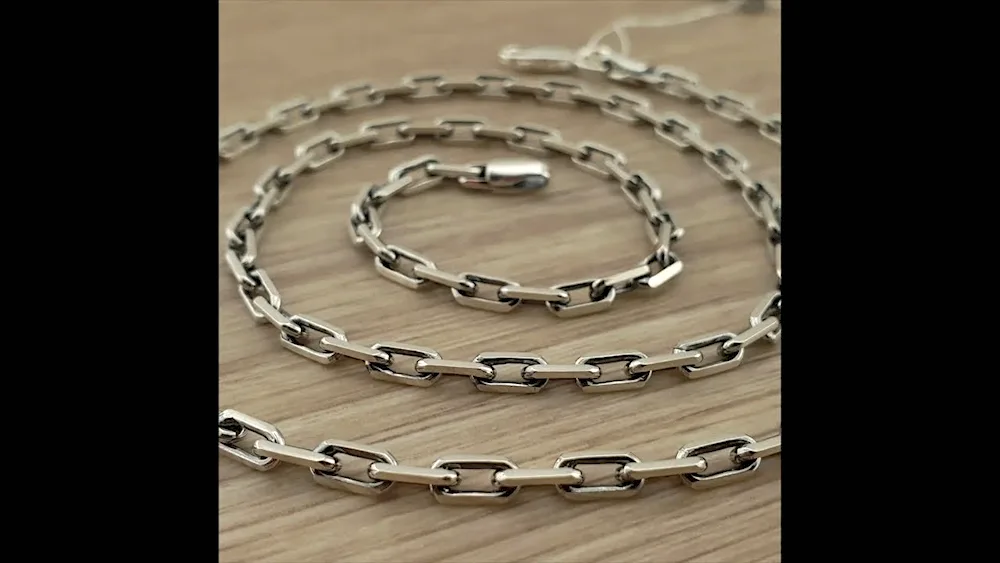 Silver Anchor Chain Anchor Weave