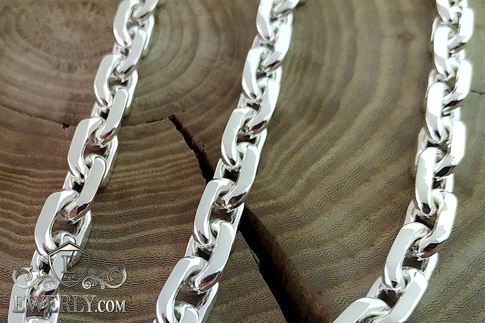 Silver Anchor Chain Anchor Weave
