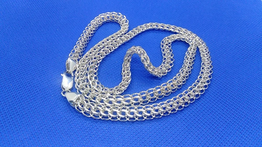 Silver python chain