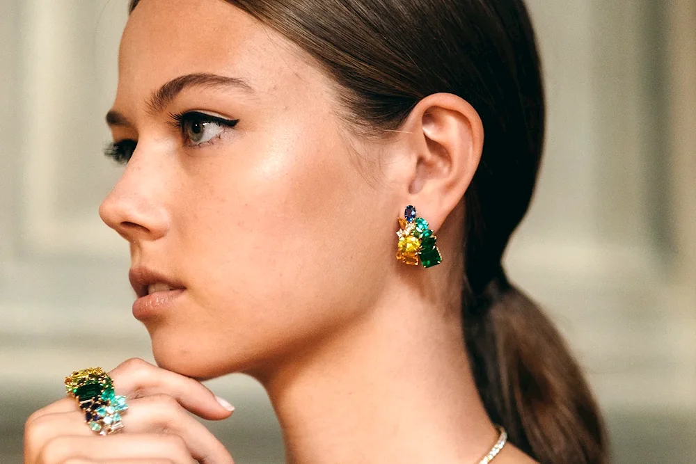 Christian dior earrings